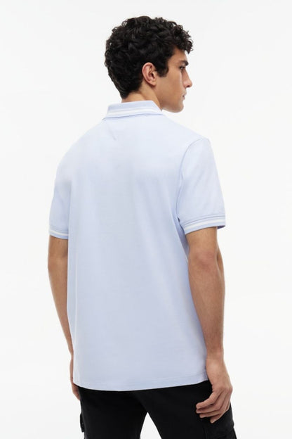 Tommy Jeans Regular Tipped Polo Moonlight