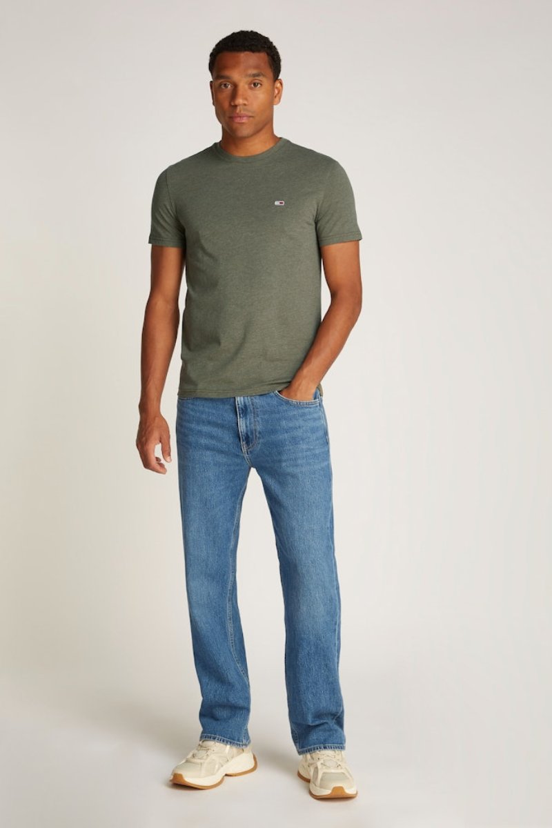 Tommy Jeans XSlim Jasper T-Shirt Green