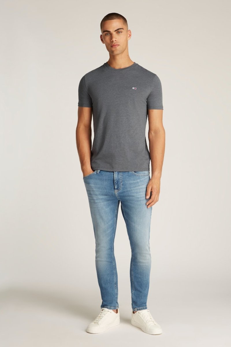 Tommy Jeans XSlim Jasper T-Shirt Washed Black