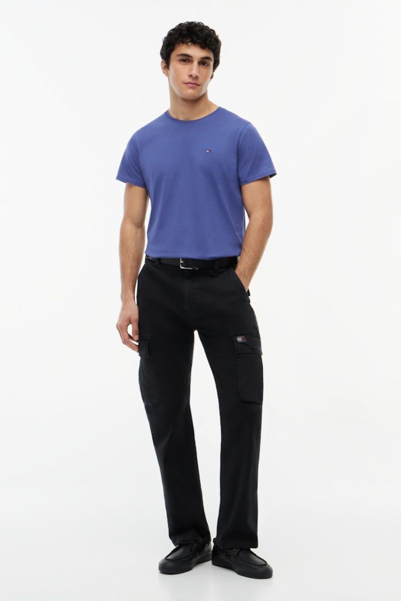 Tommy Jeans Xslim Jersey T-Shirt Blue