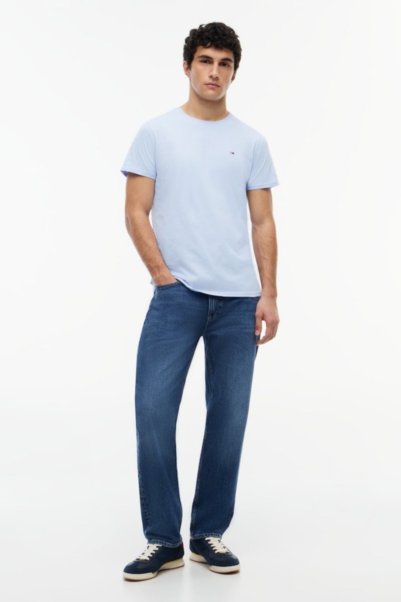 Tommy Jeans Xslim Jersey T-Shirt Moonlight