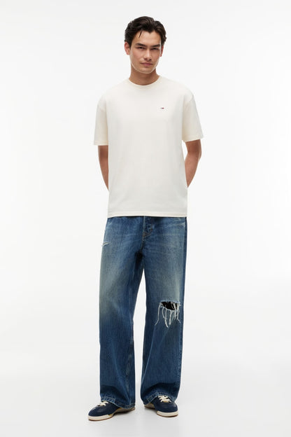 TJM RLX SFlag Tee Aw26 - CREAM