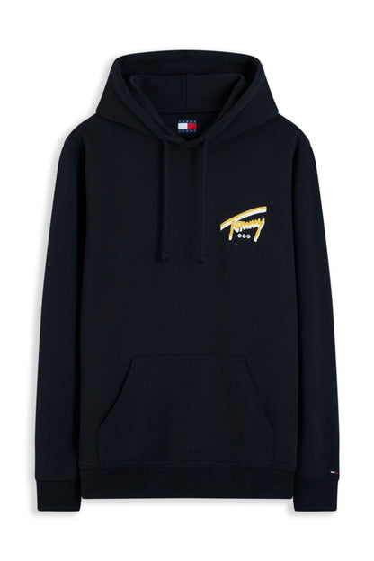 Tommy Jeans Regular NYC Signature Hoodie Black