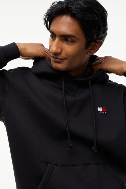 TJM Badge Hoodie Aw26 - BLK
