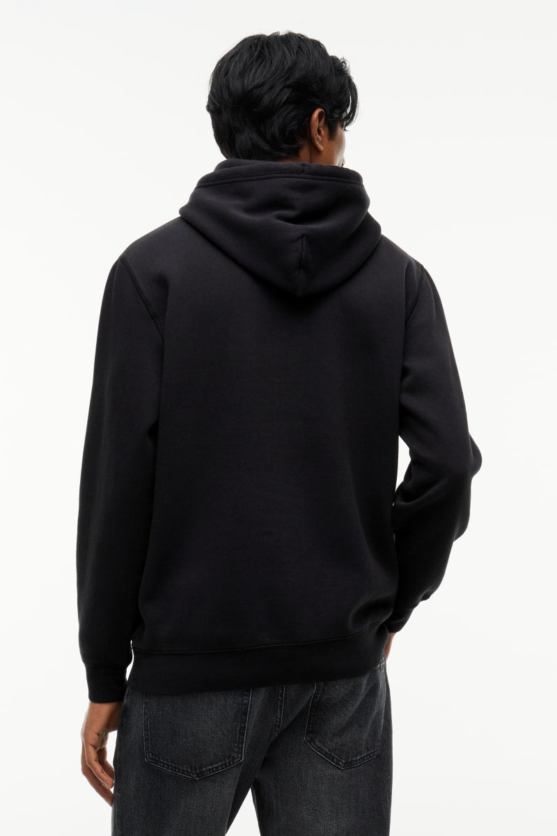 TJM Badge Hoodie Aw26 - BLK