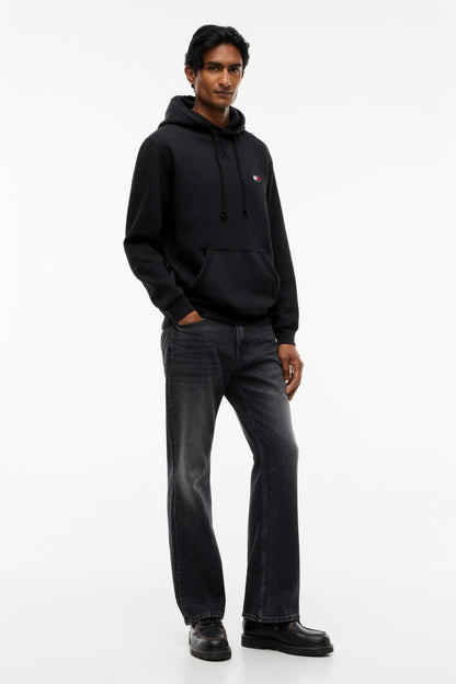 TJM Badge Hoodie Aw26 - BLK