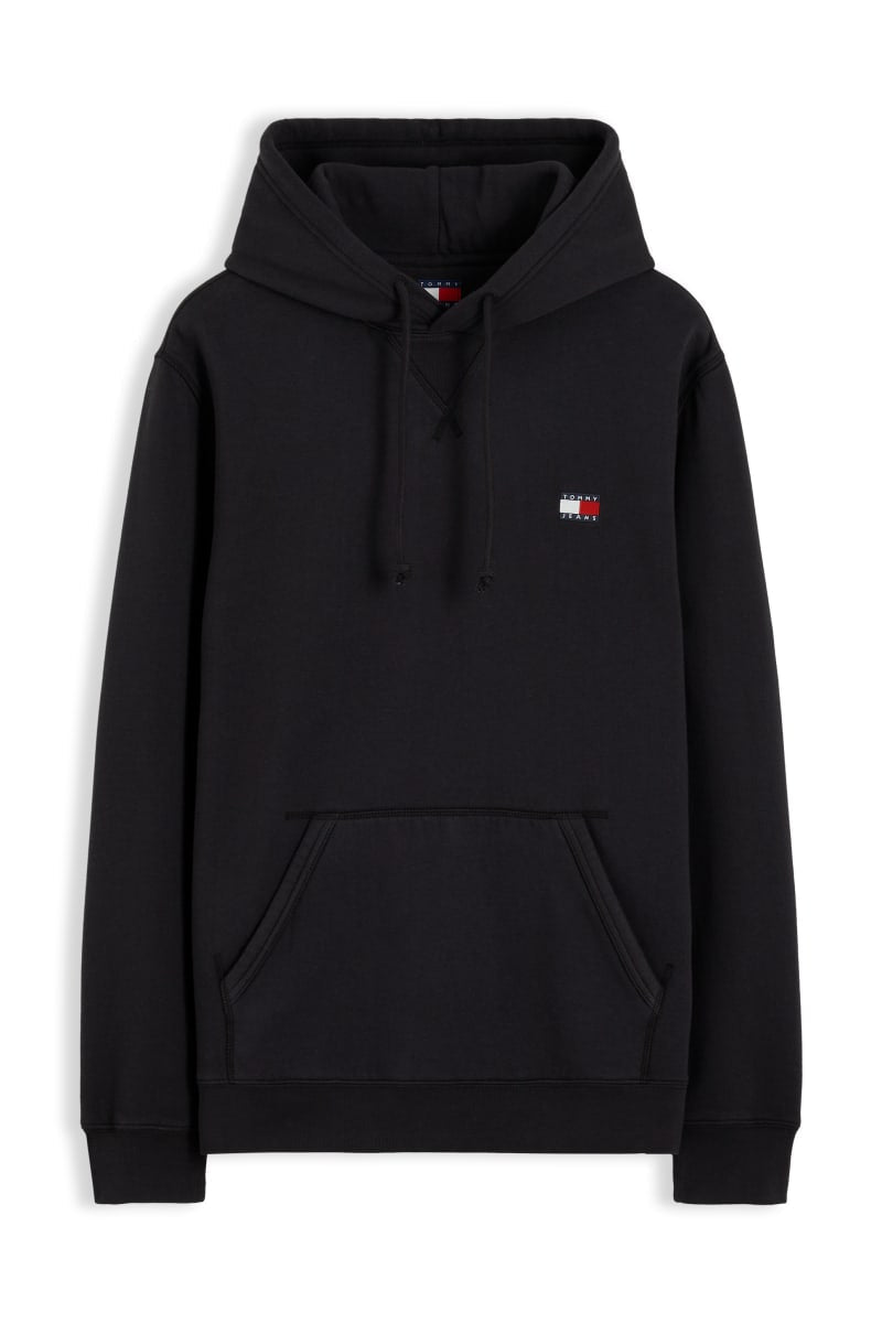 TJM Badge Hoodie Aw26 - BLK