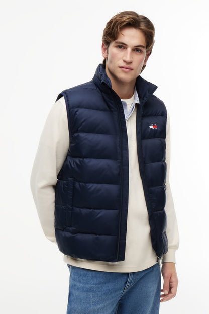 TJM Light Down Packble Vest Aw26 - DK BLUE