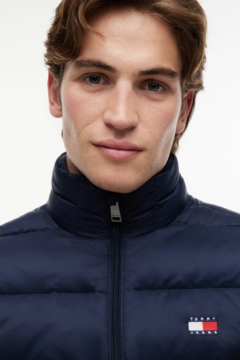TJM Light Down Packble Vest Aw26 - DK BLUE
