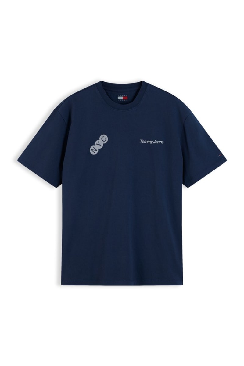 Tommy Jeans Relaxed NYC T-Shirt Dark Blue