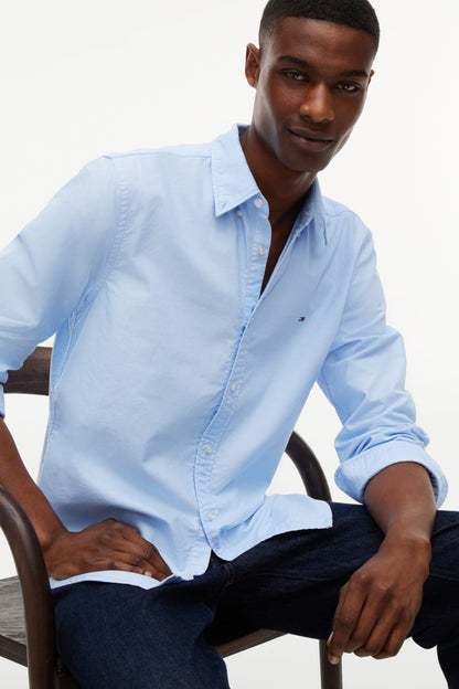 TJM Reg Oxford Shirt Aw26 - SWEET BLU