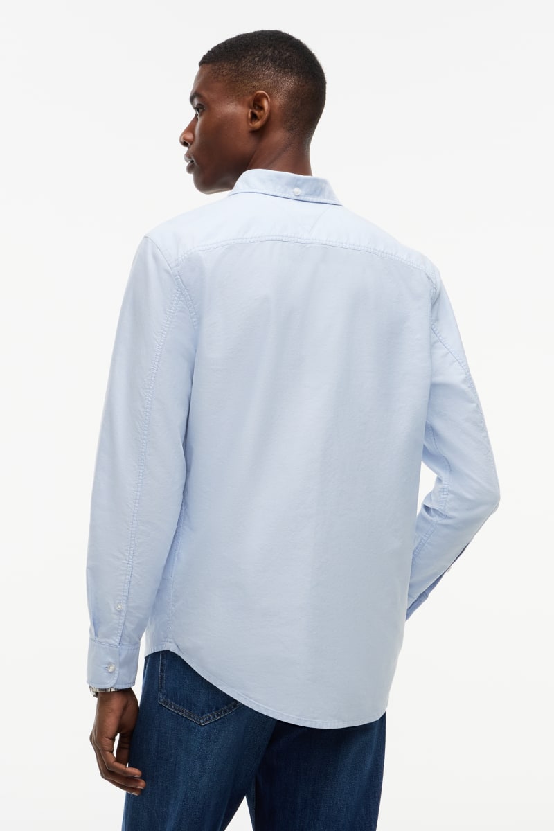 TJM Slim Oxford Shirt Aw26 - BLUE NOTE