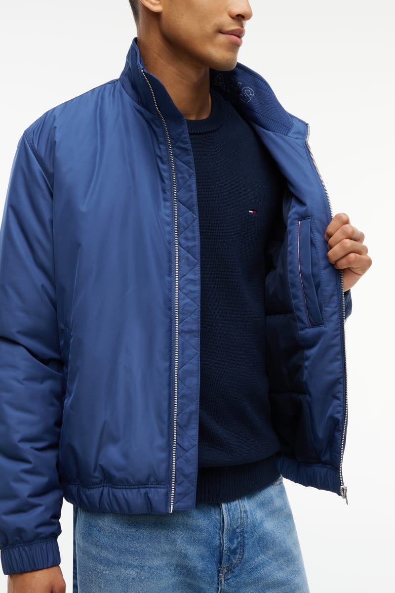 TJM Ess Pdded Jacket Aw26 - BASIC NVY