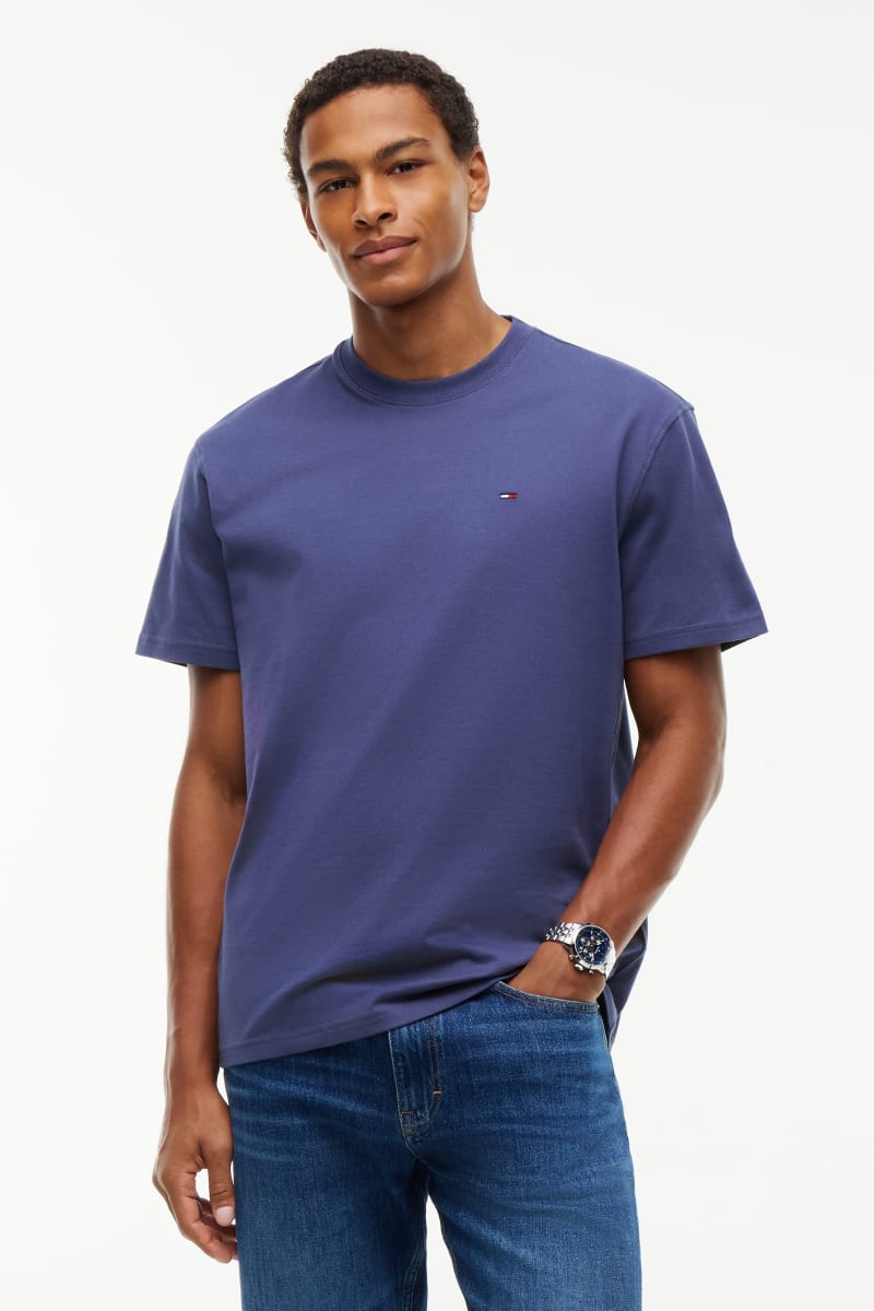 TJM RLX SFlag Tee Aw26 - NAVY