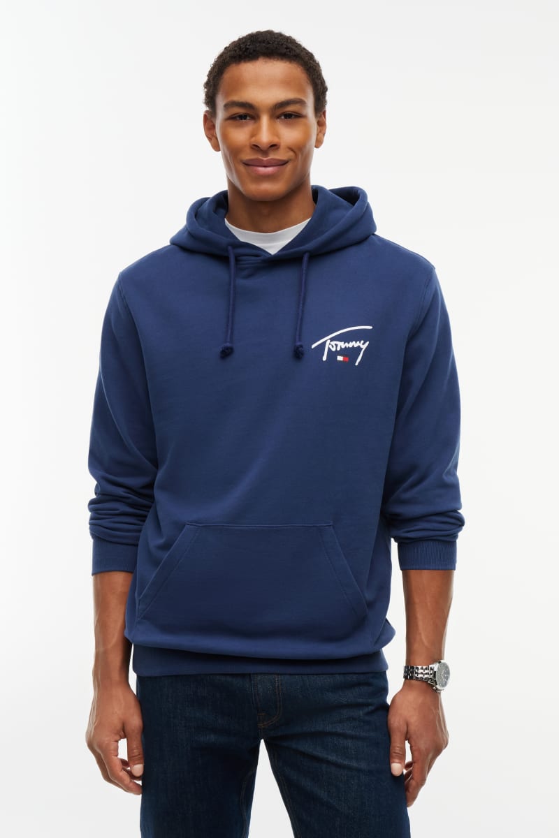TJM Reg Entry Signature Hood Aw26 - NAVY