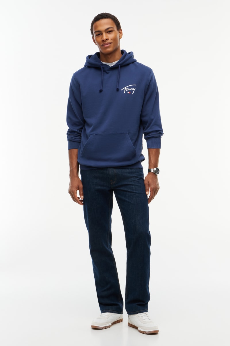 TJM Reg Entry Signature Hood Aw26 - NAVY