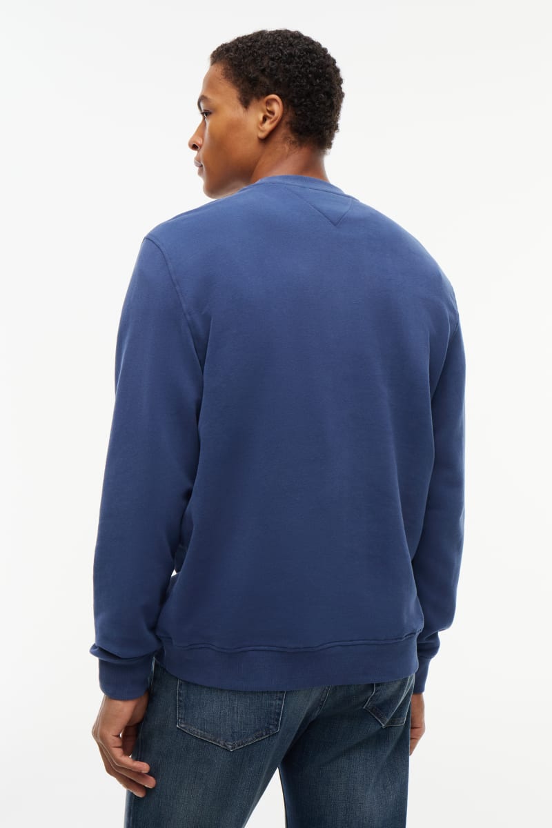 TJM Reg Entry Sign Sweat Aw26 - NAVY
