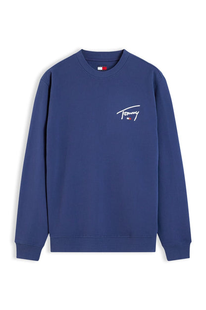 TJM Reg Entry Sign Sweat Aw26 - NAVY