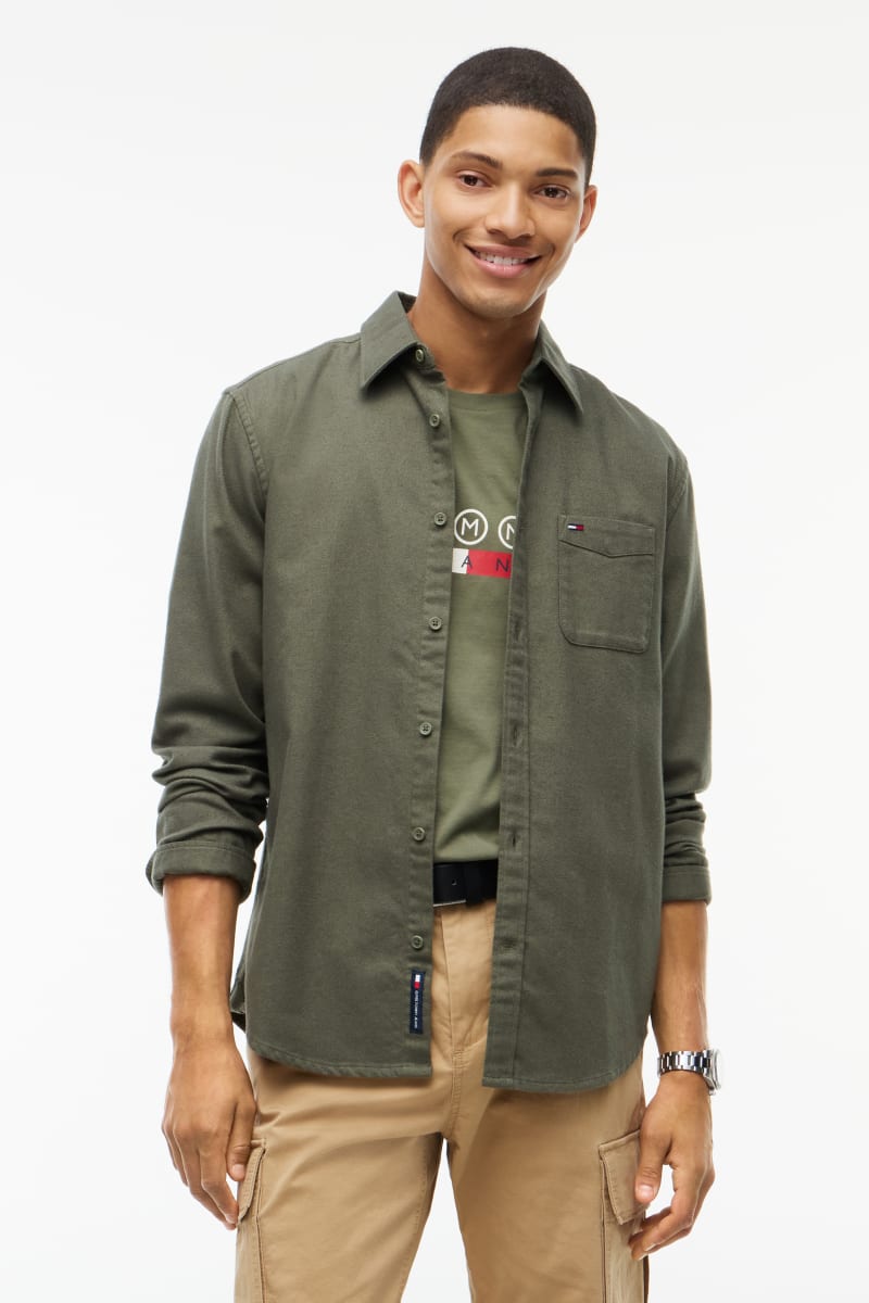 TJM Reg Flannel Shirt Aw26 - ROCKY MTN