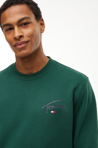 TJM Reg Entry Sign Sweat Aw26 - VELVET GRE