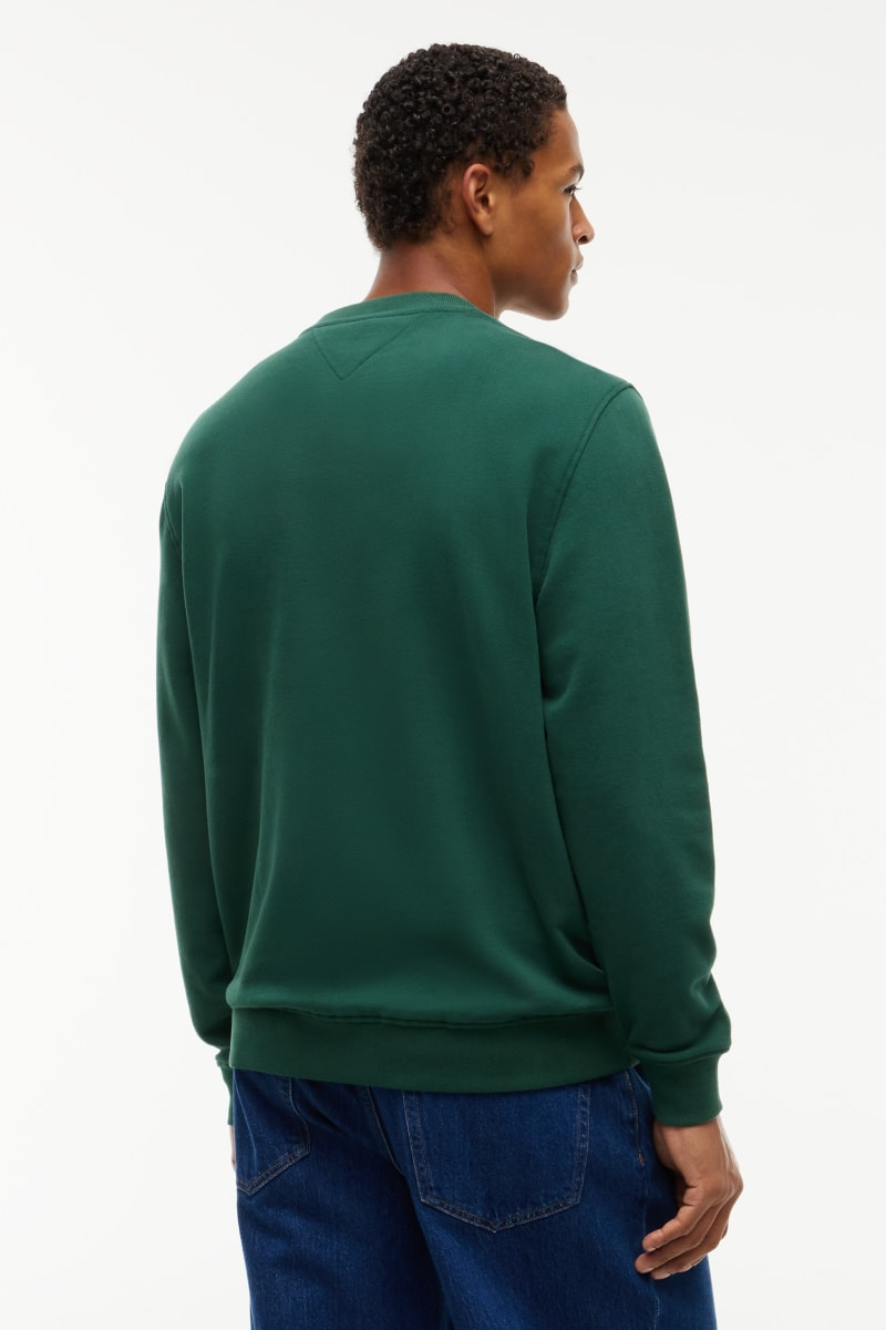 TJM Reg Entry Sign Sweat Aw26 - VELVET GRE