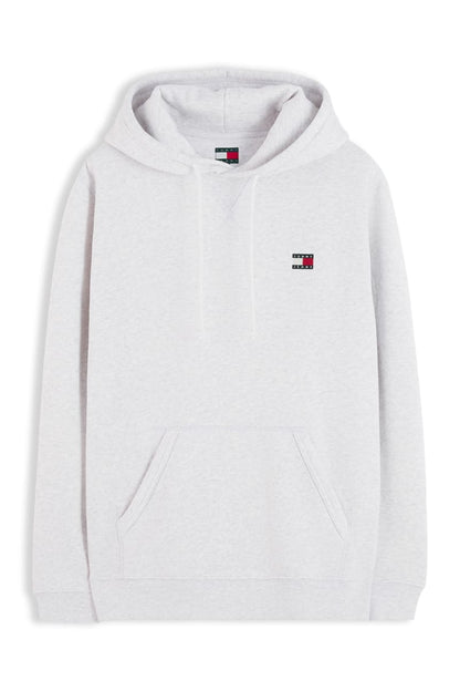 TJM Reg Badge Hoodie Aw26 - ICE GRY