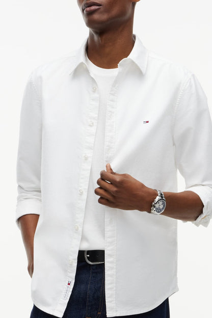 TJM Slim Oxford Shirt Aw26 - ECRU