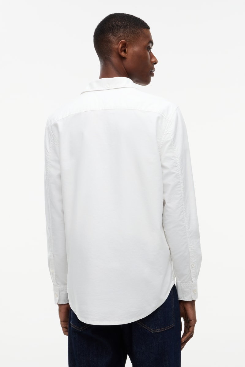 TJM Slim Oxford Shirt Aw26 - ECRU