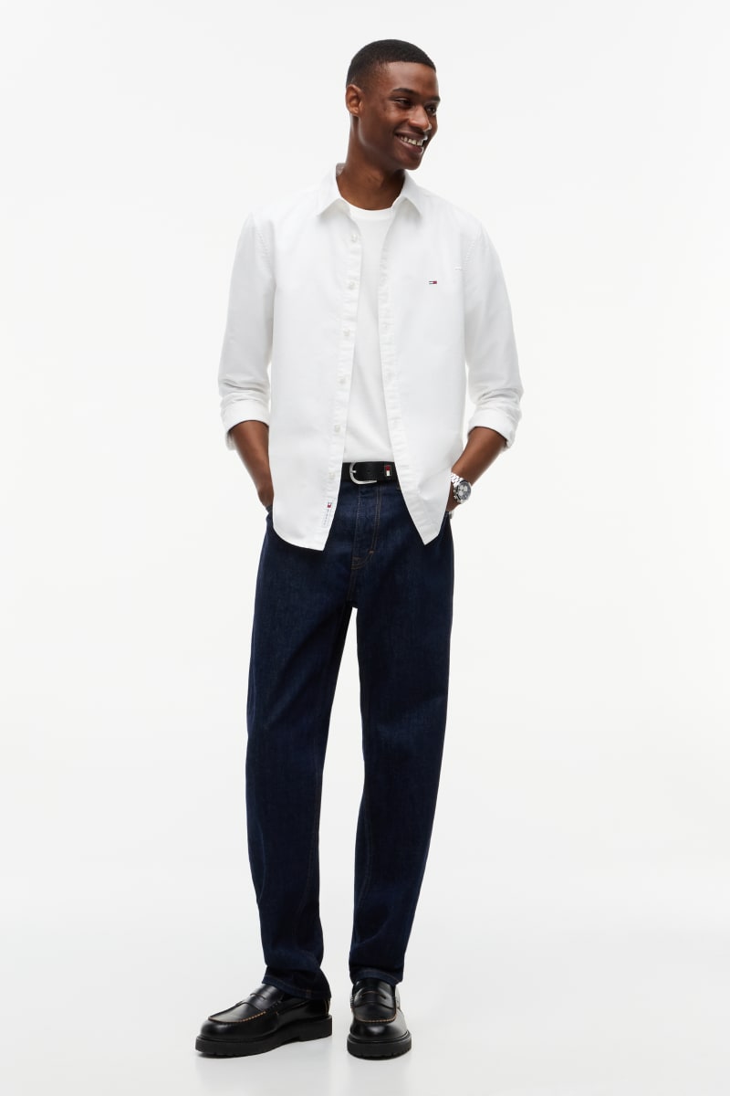 TJM Slim Oxford Shirt Aw26 - ECRU