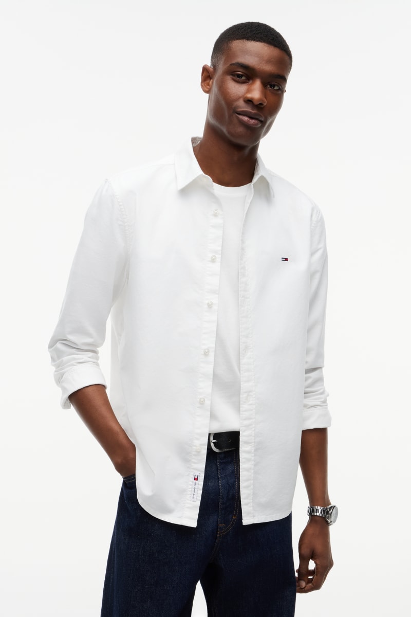 TJM Slim Oxford Shirt Aw26 - ECRU