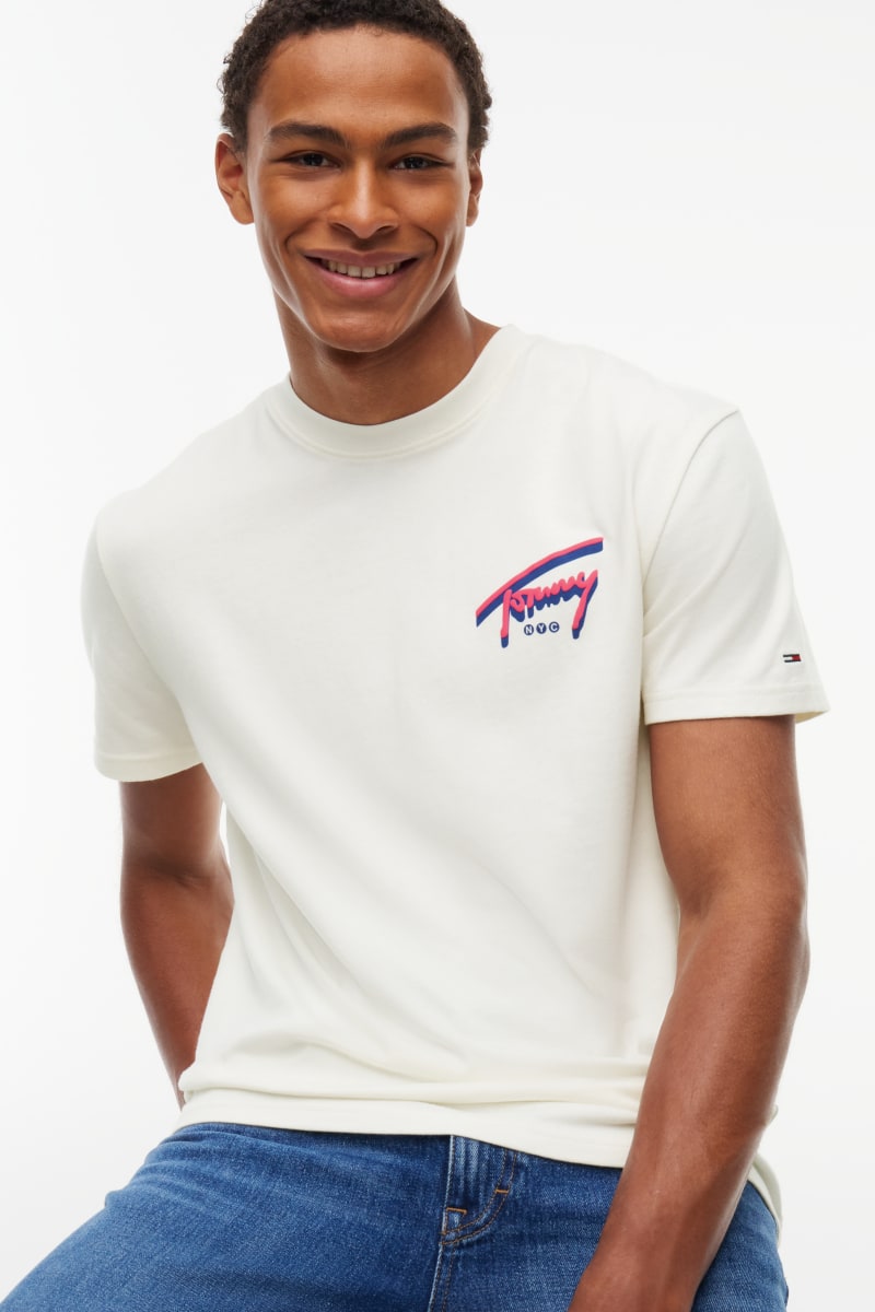 TJM REG Sign Backprint Aw26 - ECRU