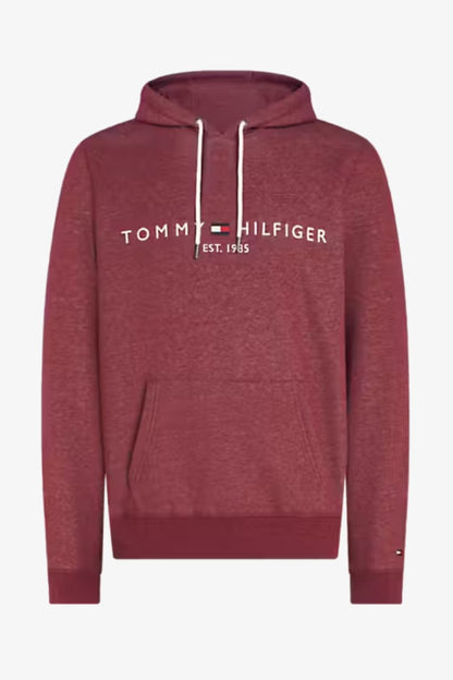 Tommy Hilfiger Tommy Logo Hoodie Deep Rouge