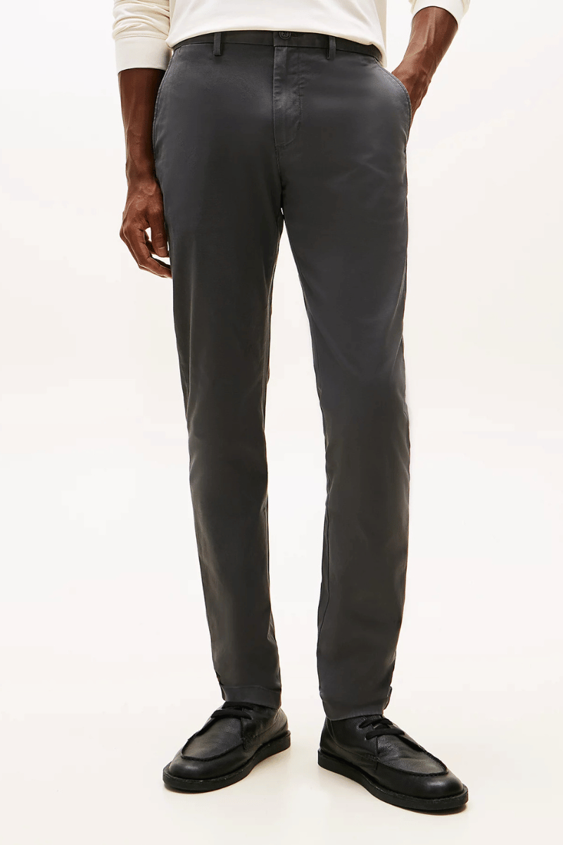 Tommy Hilfiger 1985 Slim Bleeker Chino Dark Ash
