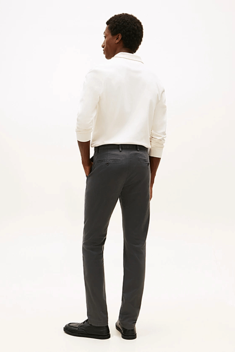 Tommy Hilfiger 1985 Slim Bleeker Chino Dark Ash
