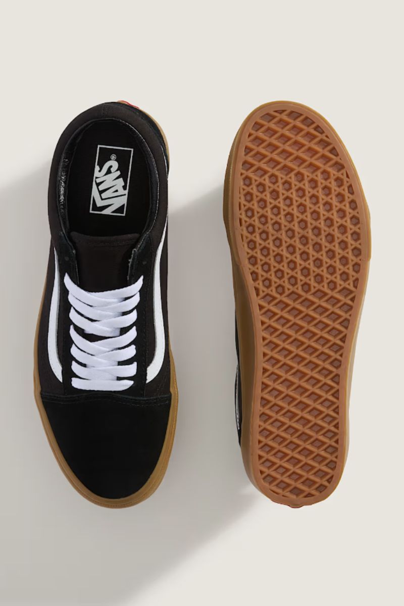 Vans Old Skool Shoes Black Gum