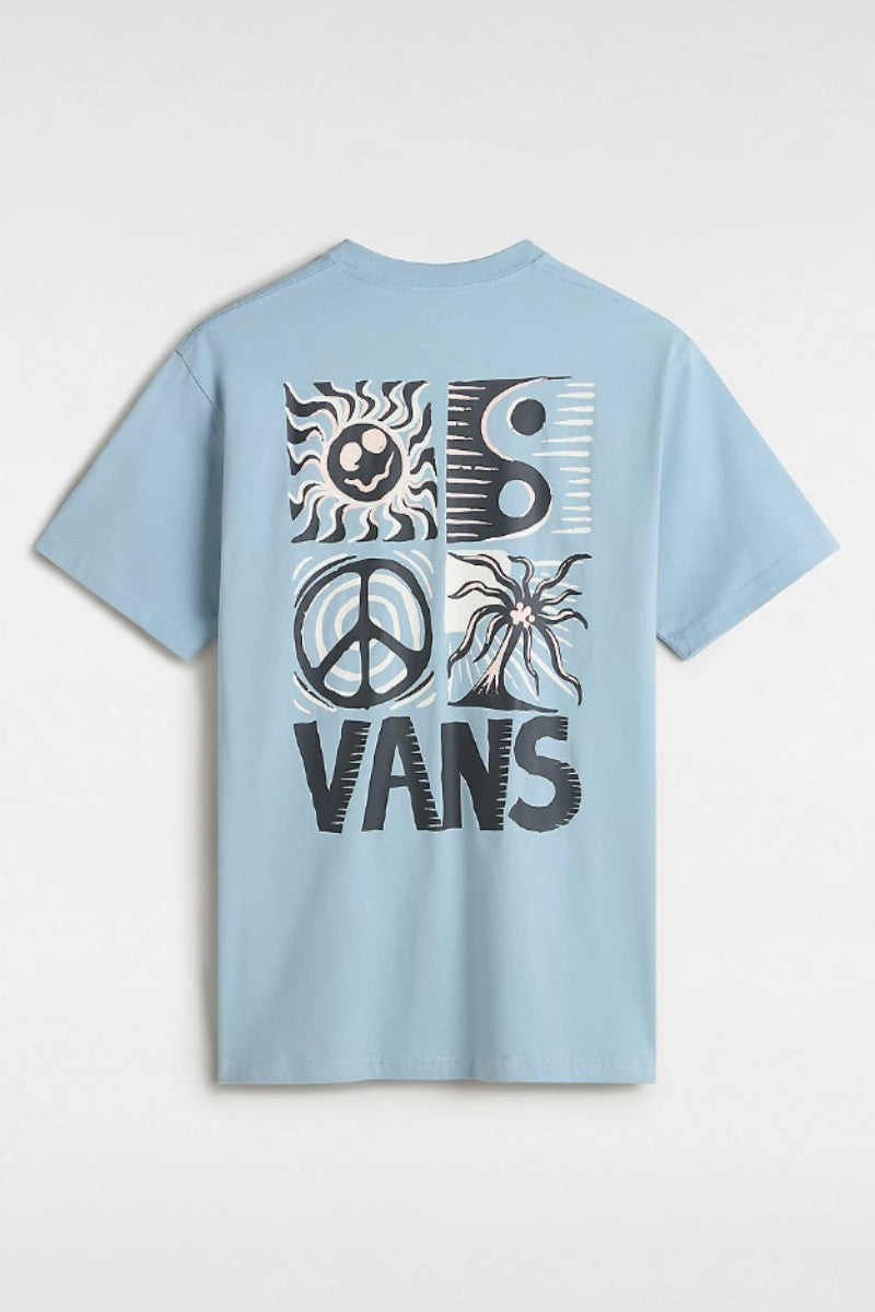 Vans Sun Baked T-Shirt Blue