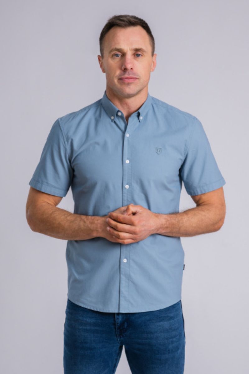 XV Kings Avusy SS Shirt Botany Blue