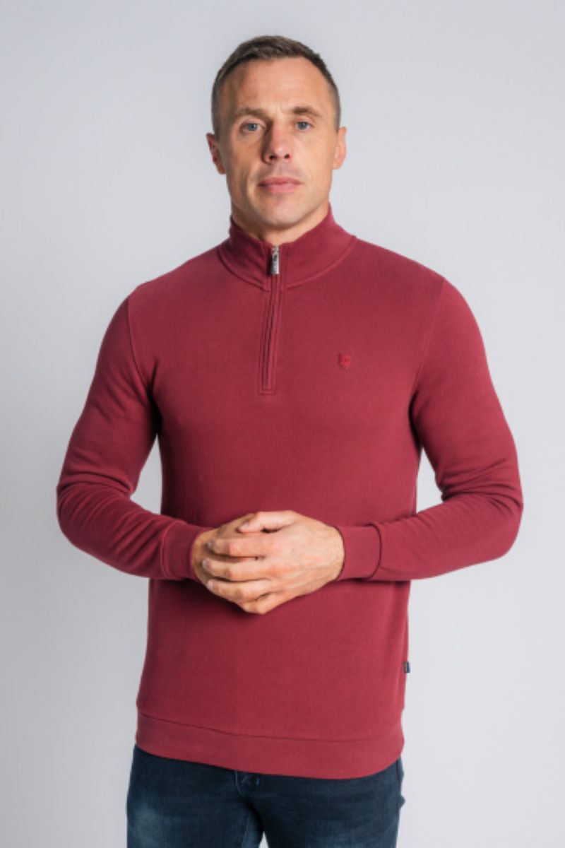 XV Kings Eastern 1/4 Zip Pomegranate