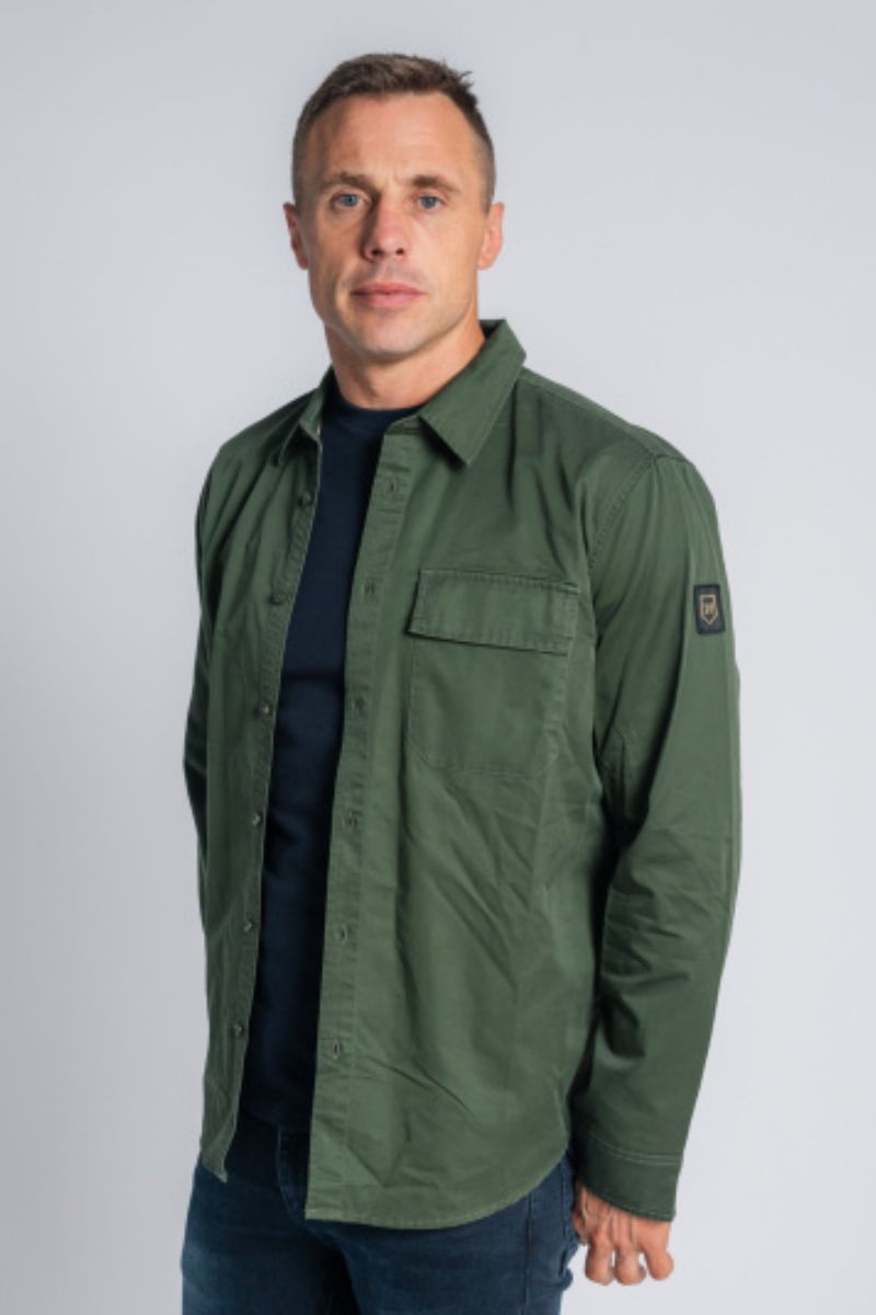 Xv Kings Flounder Shirt Olived