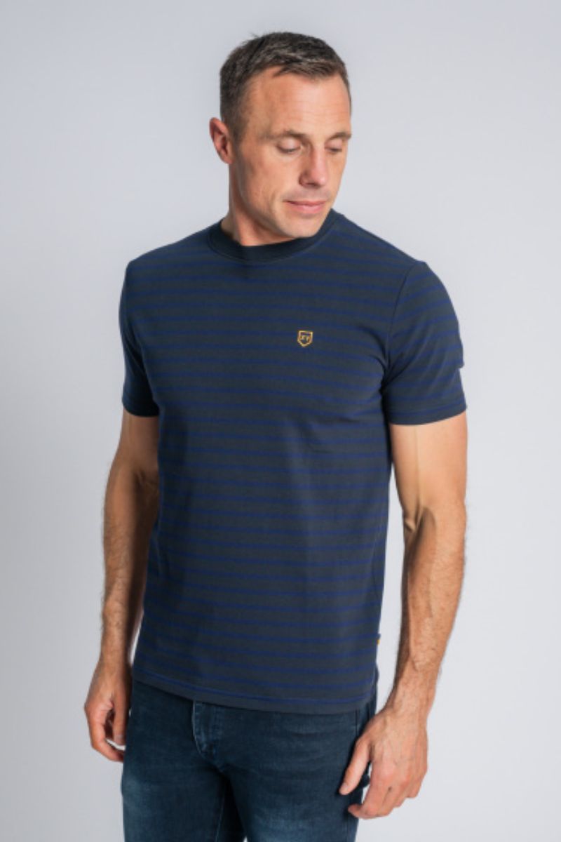 XV Kings Magpies T-Shirt Admiral Stripe