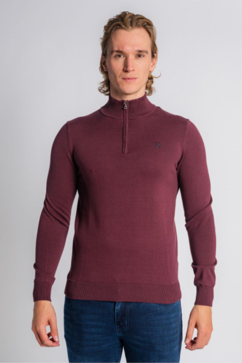 XV Kings Perpignan 1/4 Zip Plummet