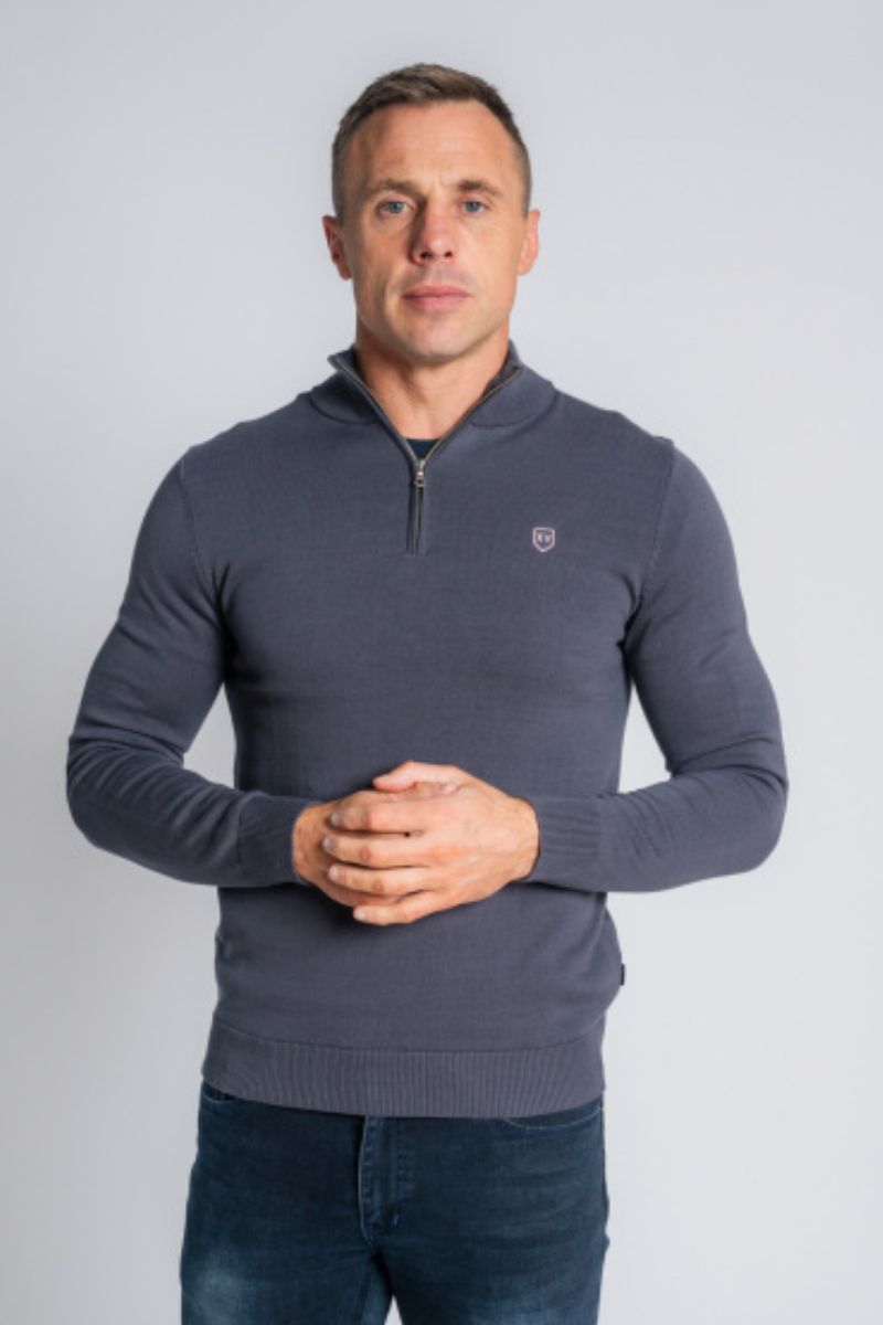 XV Kings Perpignan 1/4 Zip Wolf