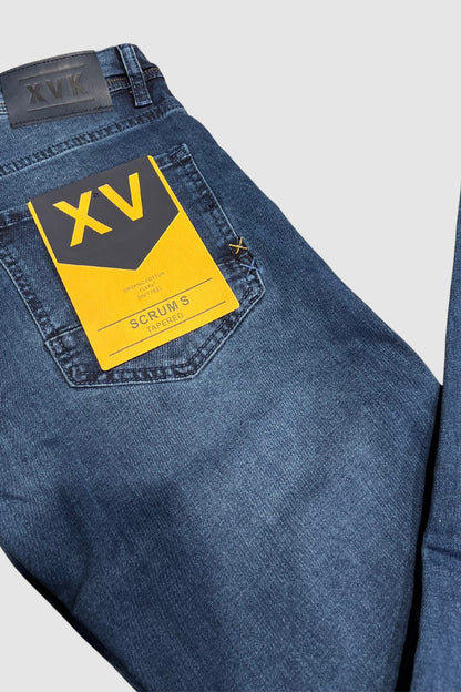 XV KIngs Scrum Taper Jean Med Wash