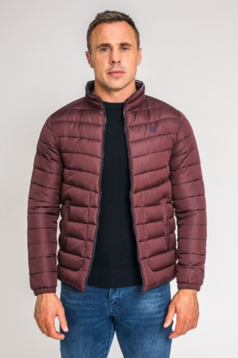 XV Kings Sydenham Padded Jacket Crimson