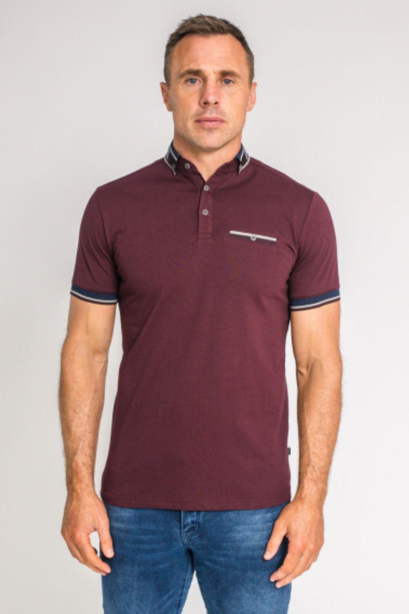 XV Kings Nakuru Polo Shirt Merlot