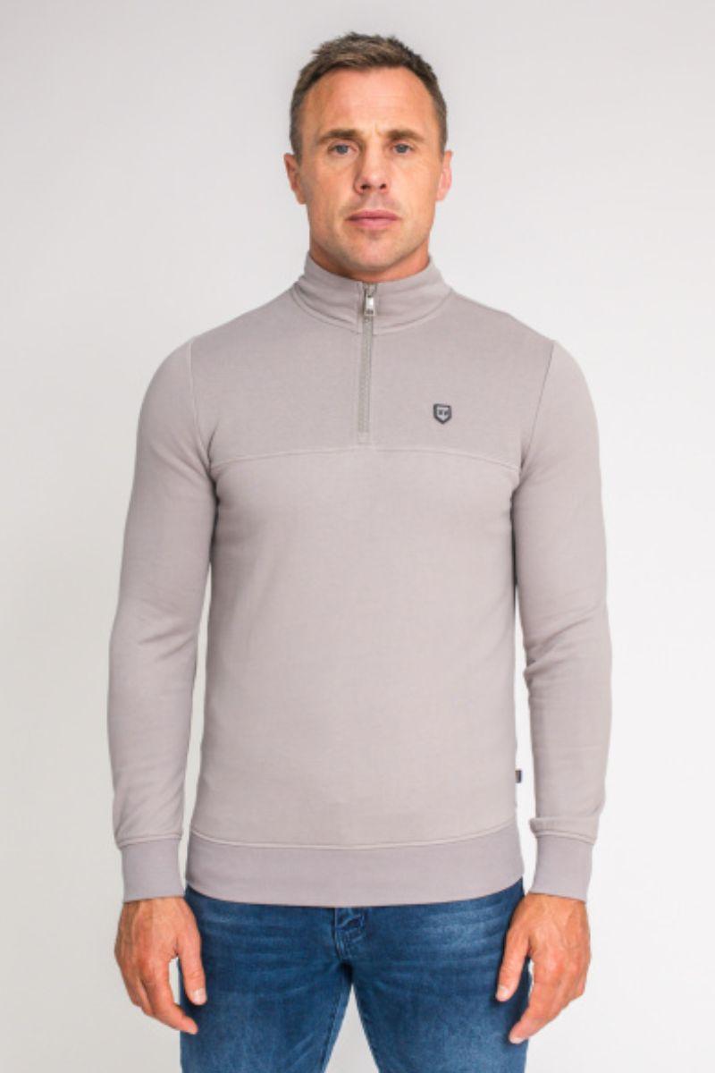 XV Kings Narbonne Quarter Zip Sweatshirt Steel