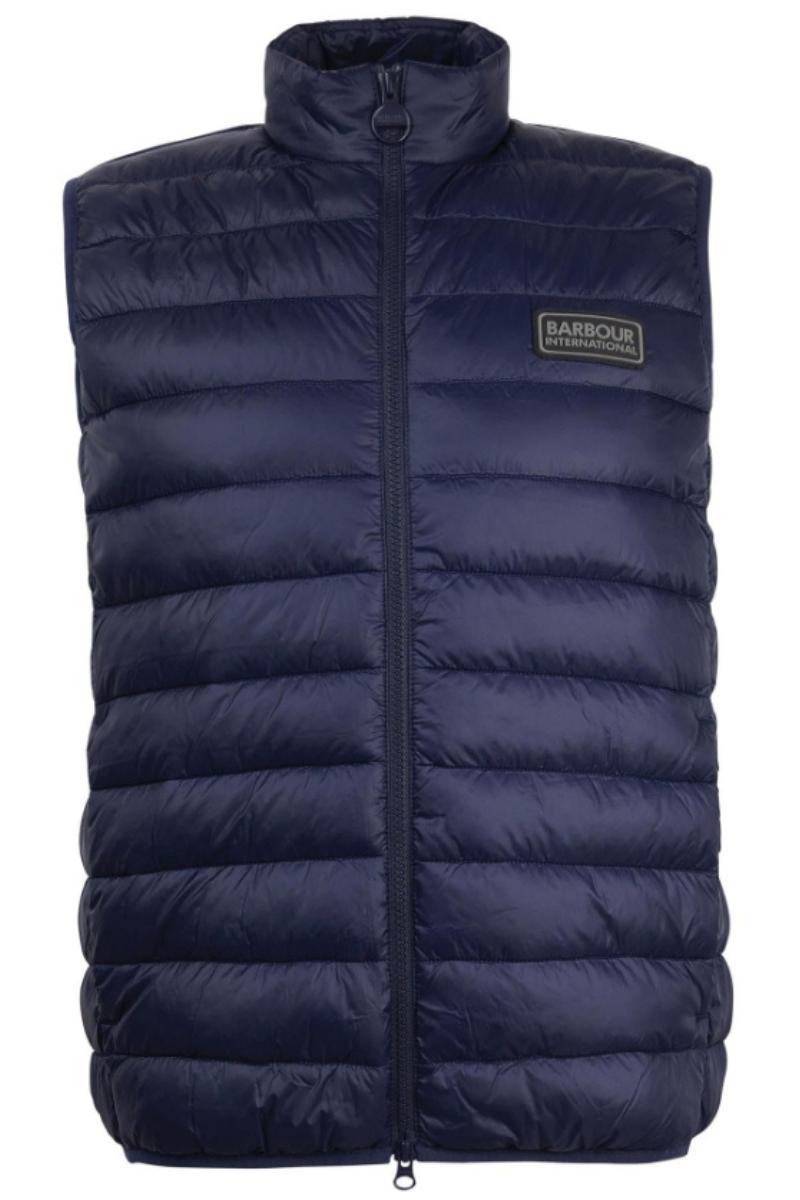 Barbour Intl Tourer Reed Navy Gilet