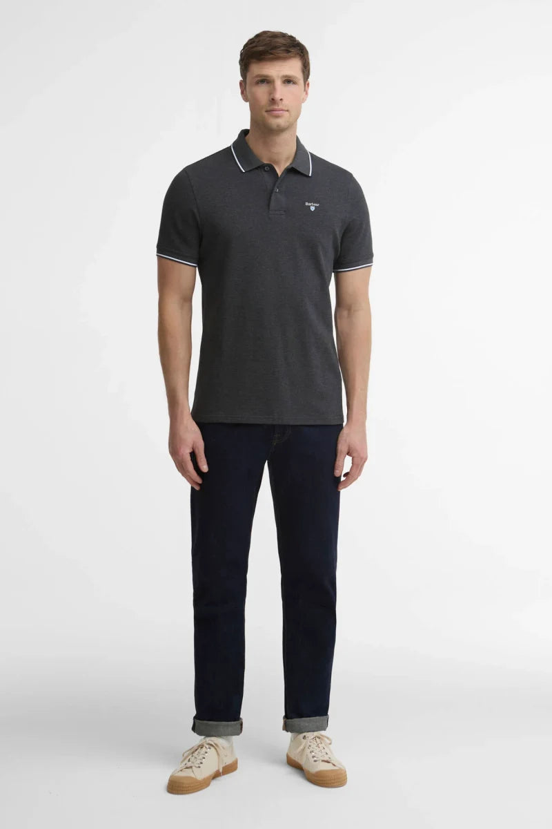 Barbour Fielding Polo Aw26 - CHARCOAL