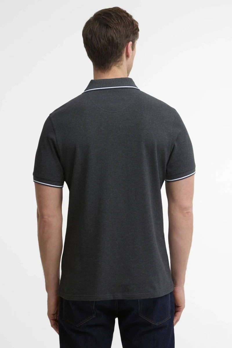Barbour Fielding Polo Aw26 - CHARCOAL