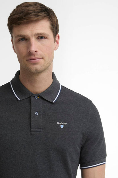 Barbour Fielding Polo Aw26 - CHARCOAL